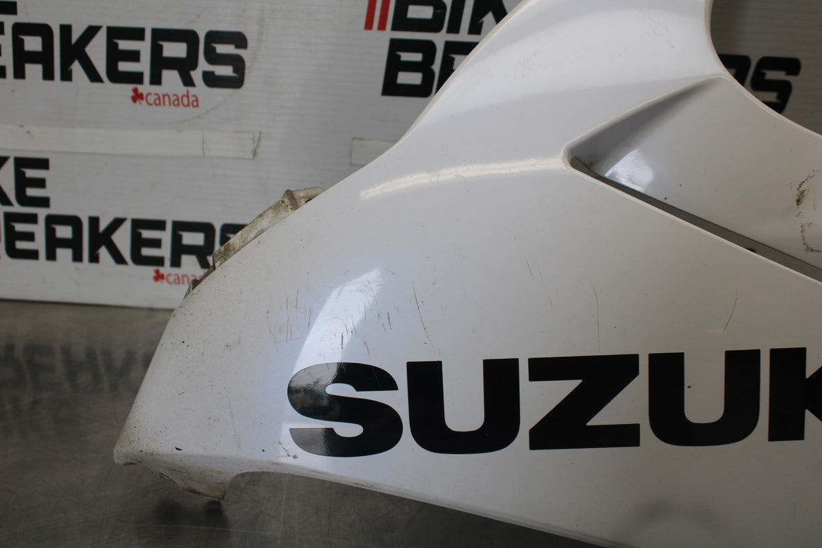 11-26 SUZUKI GSXR750 LEFT LOWER BOTTOM BELLY SIDE FAIRING COWL BB900