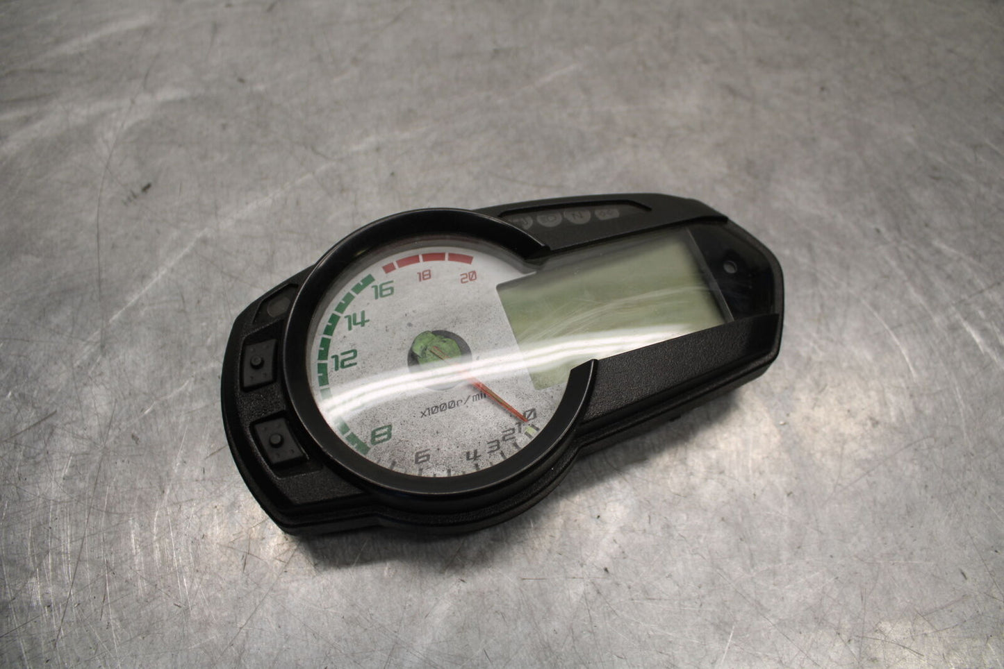 09-12 KAWASAKI NINJA ZX6R SPEEDO TACH GAUGES DISPLAY CLUSTER SPEEDOMETER BB656