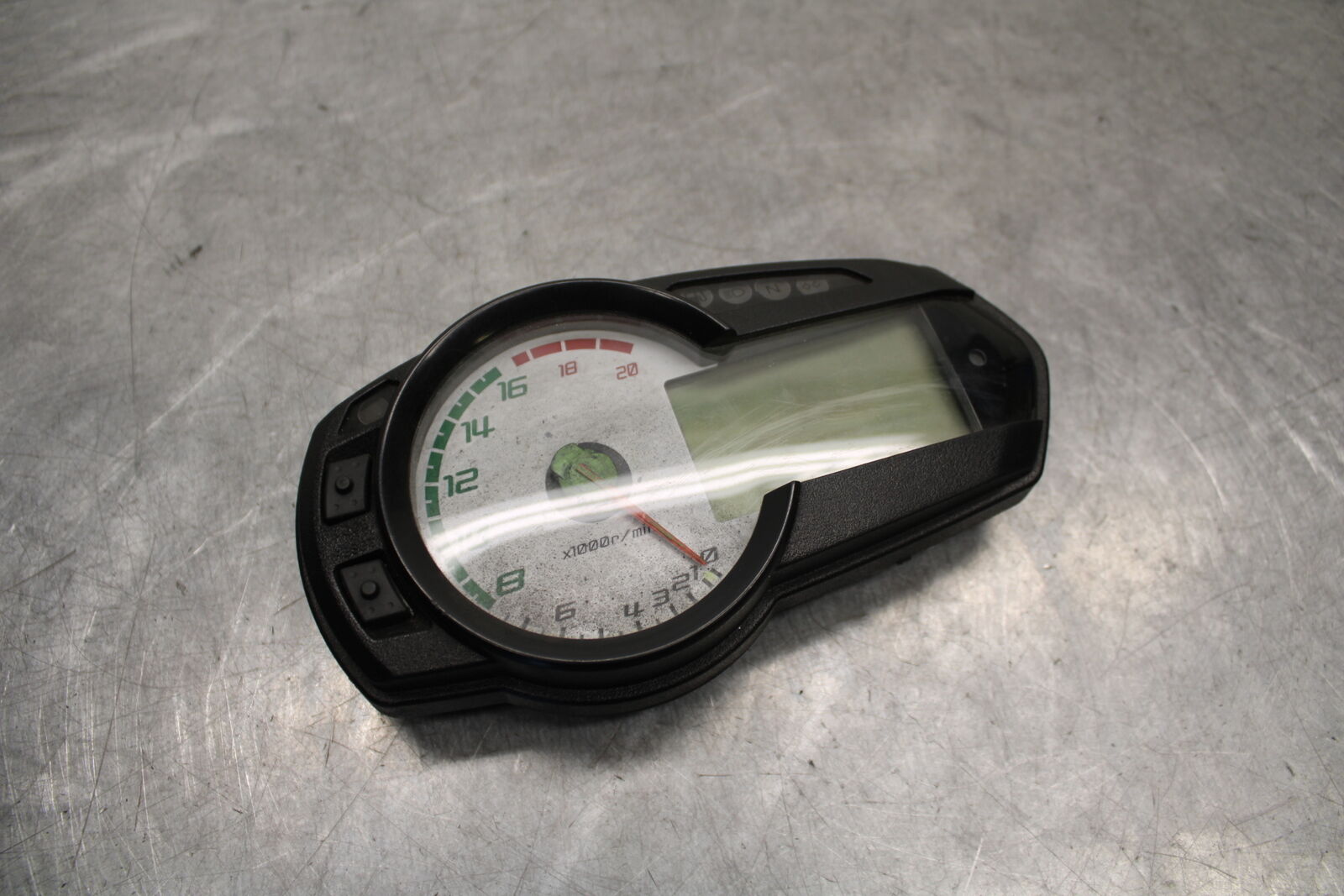 09-12 KAWASAKI NINJA ZX6R SPEEDO TACH GAUGES DISPLAY CLUSTER SPEEDOMETER BB656