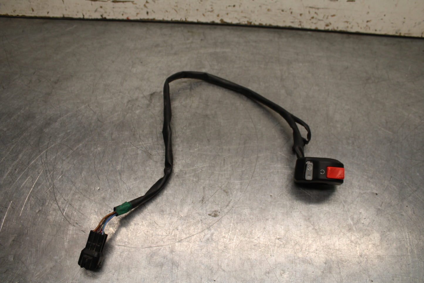 13-17 KAWASAKI NINJA ZX6R ZX636E RIGHT CLIP ON KILL OFF START SWITCH  BB735