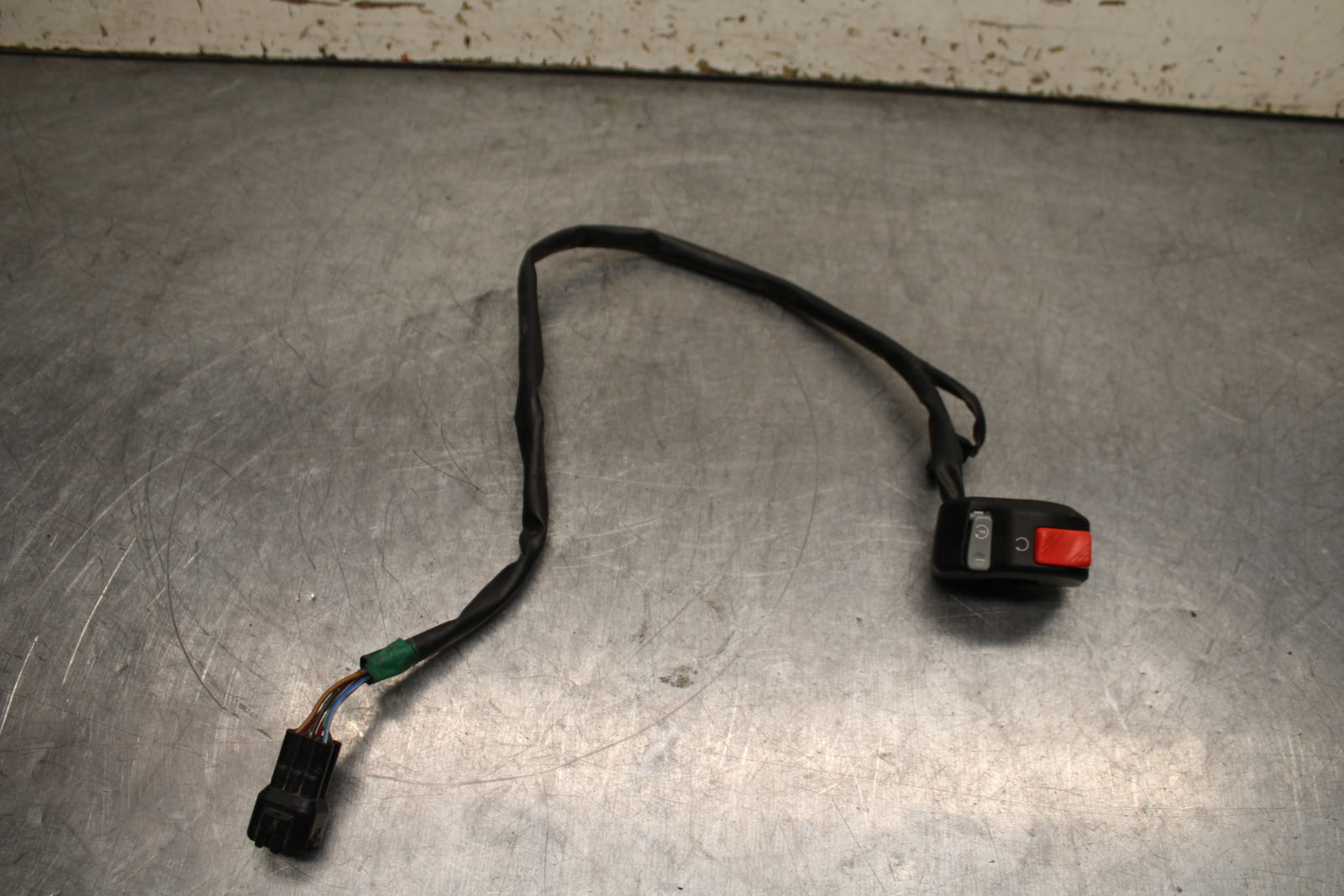 13-17 KAWASAKI NINJA ZX6R ZX636E RIGHT CLIP ON KILL OFF START SWITCH  BB735