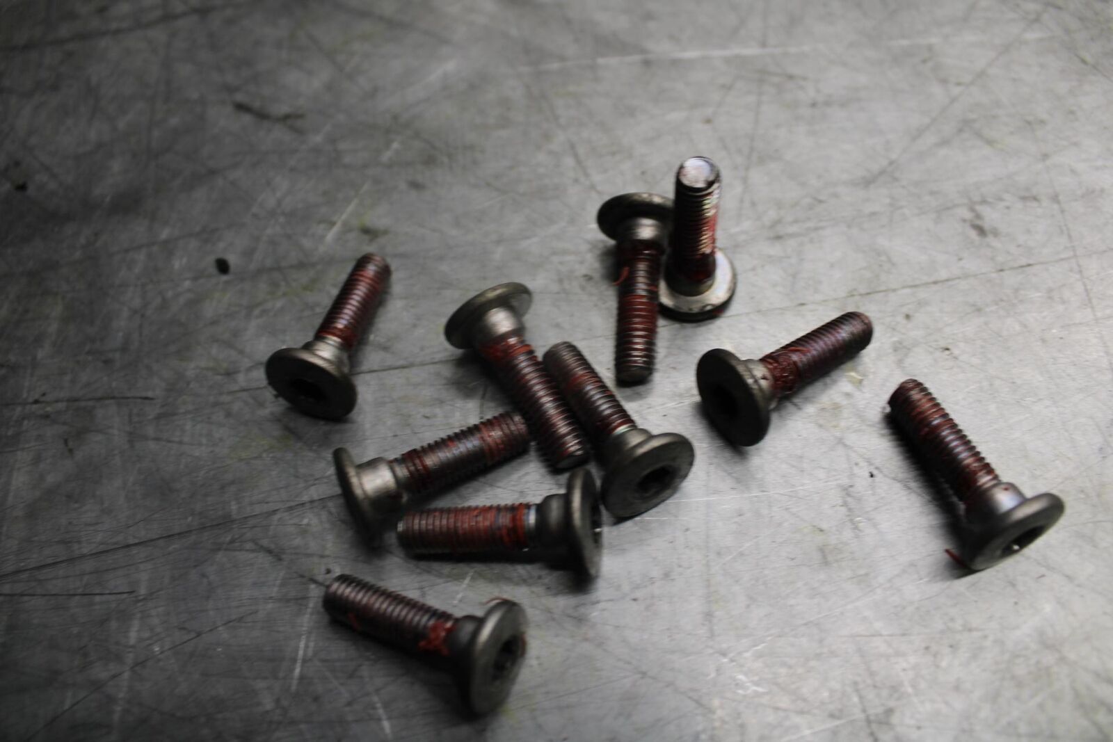 2002 Kawasaki Ninja ZX12R  FRONT BRAKE ROTOR BOLTS DISC HARDWARE SCREW BB48