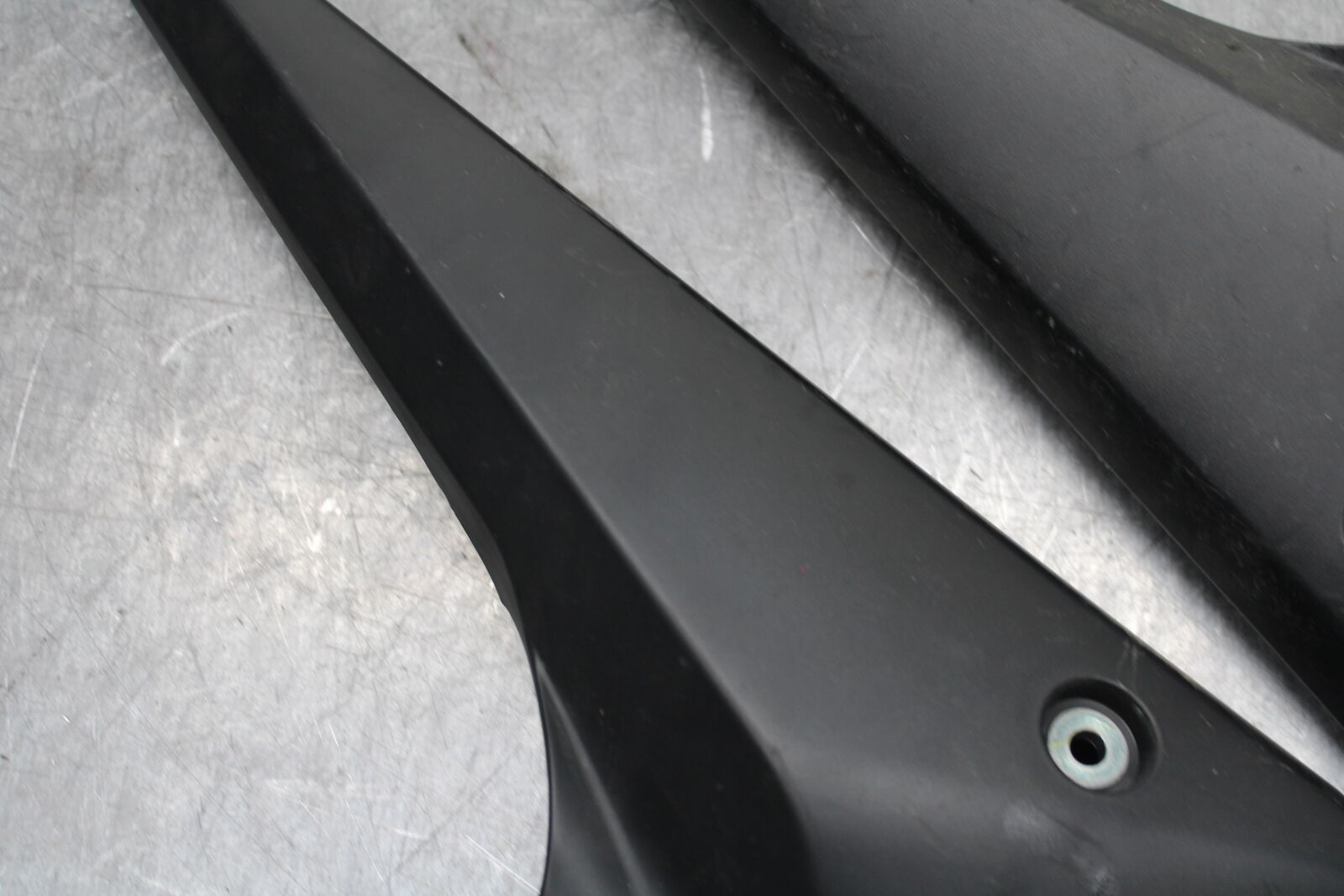 09-15 YAMAHA FZ6R RIGHT LEFT SIDE SEAT PANELS TRIMS COWLS FAIRINGS COVER BB719 