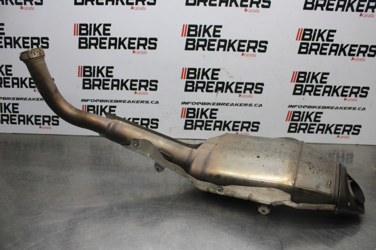 07-12 HONDA CBR600RR EXHAUST PIPE MUFFLER SLIP ON CAN SILENCER BB309