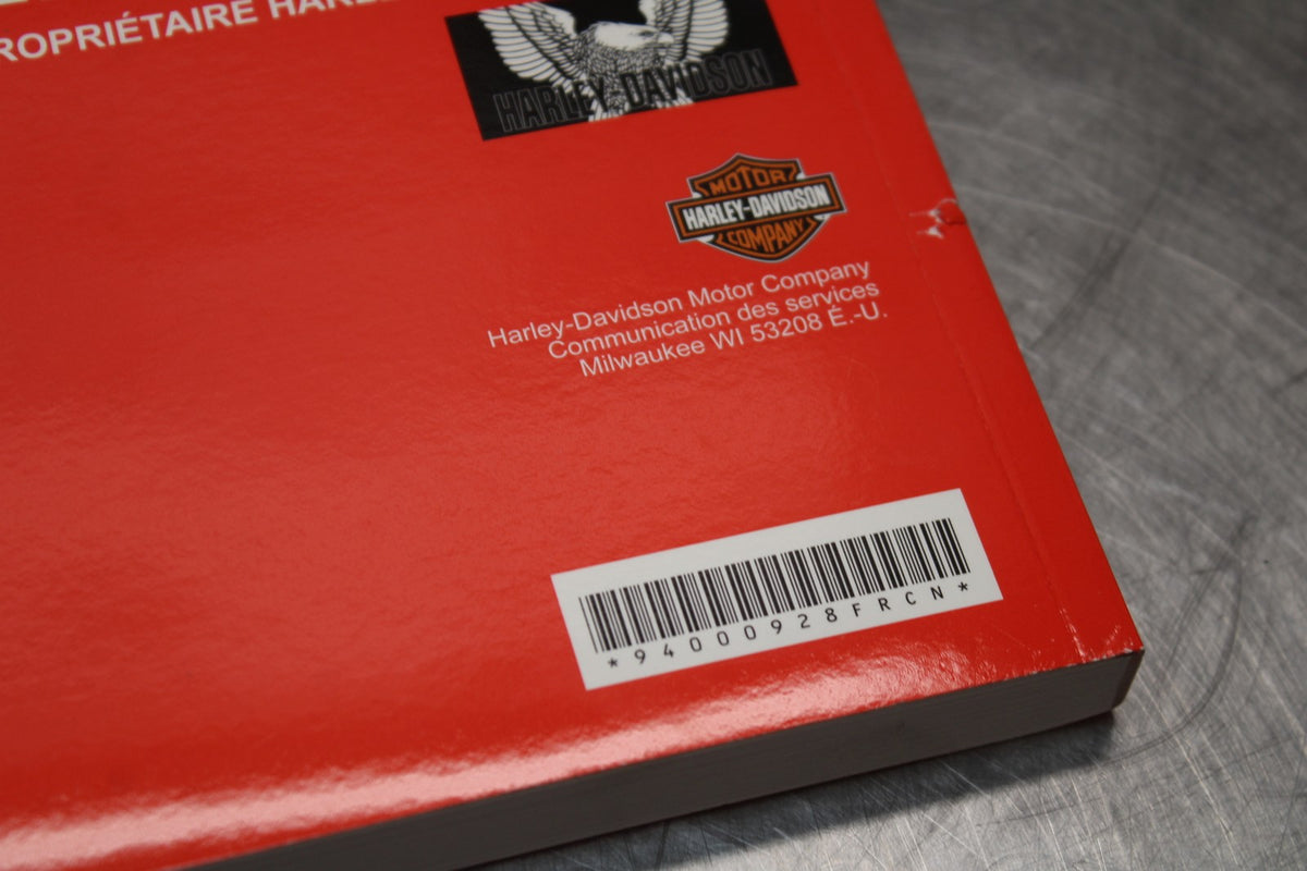22 HARLEY-DAVIDSON SOFTAIL FRENCH ORIGINAL OWNERS MANUAL BOOK BB859