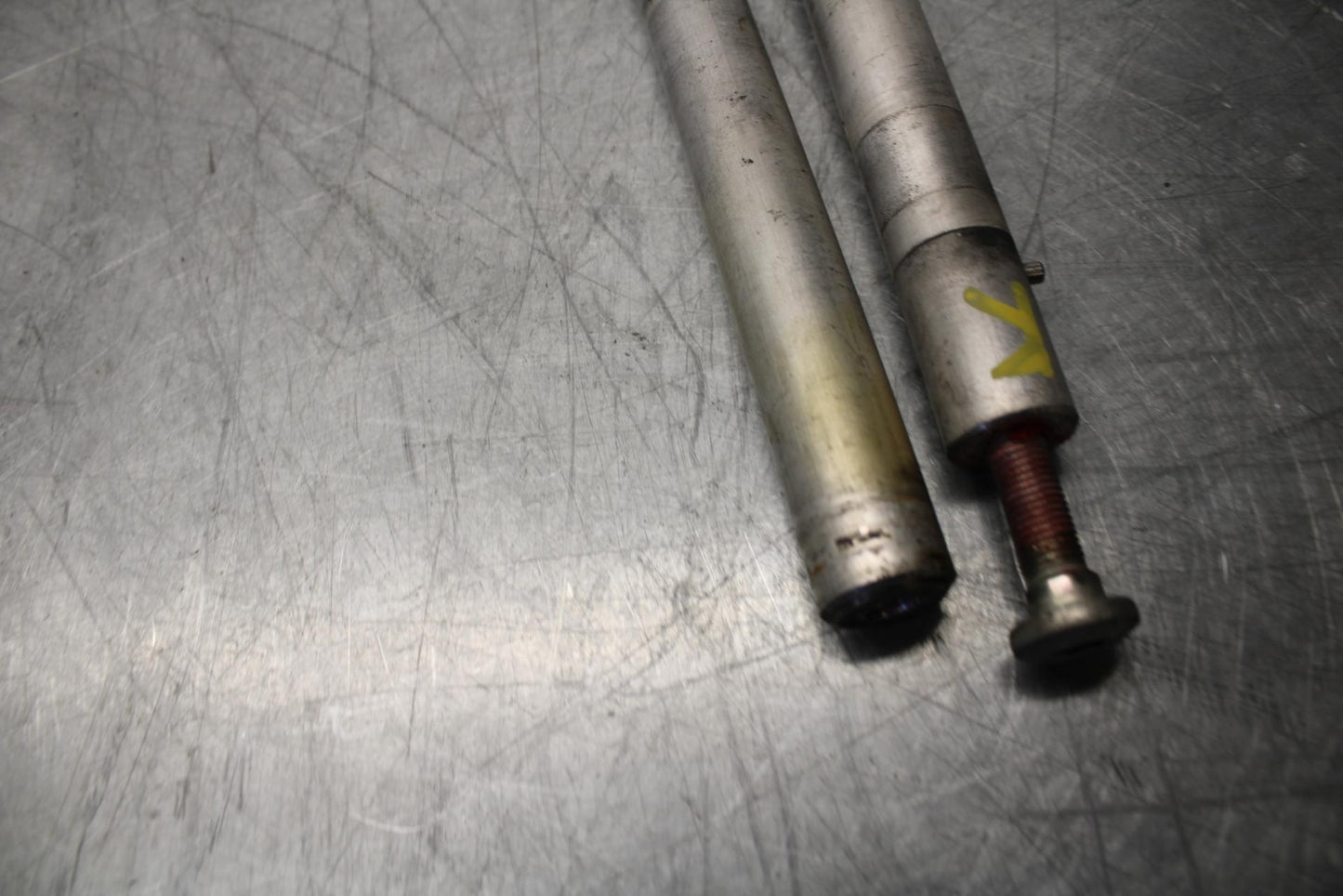 07-08 KAWASAKI CONCOURS 1400 ABS LEFT RIGHT CLIP ON TUBE HANDLEBARS PAIR BB449