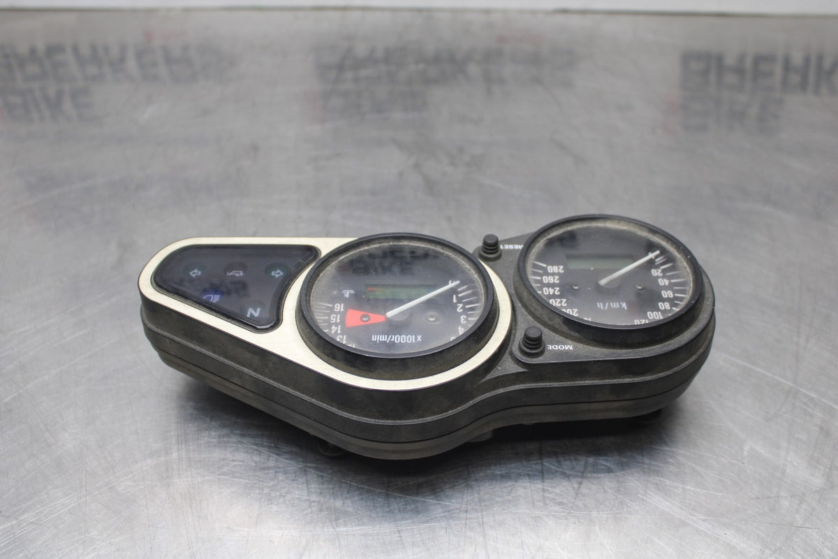 98 KAWASAKI NINJA ZX6 SPEEDO GAUGES DISPLAY CLUSTER SPEEDOMETER TACHOMETER BB870