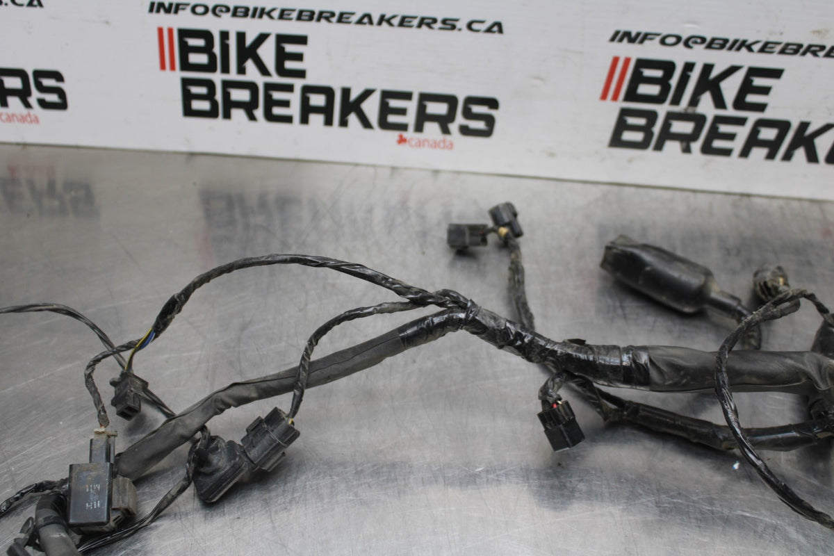 06 KAWASAKI NINJA 650 EX650 MAIN ENGINE WIRING HARNESS MOTOR WIRE LOOM BB823