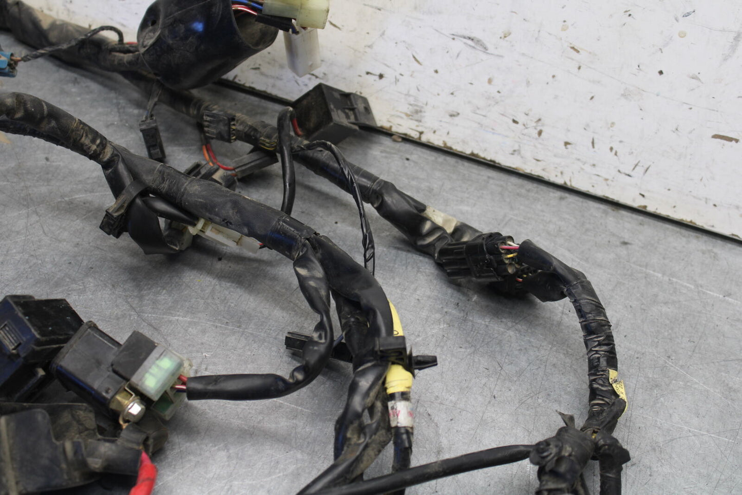 09-15 YAMAHA FZ6R MAIN ENGINE WIRING HARNESS MOTOR WIRE LOOM BB686