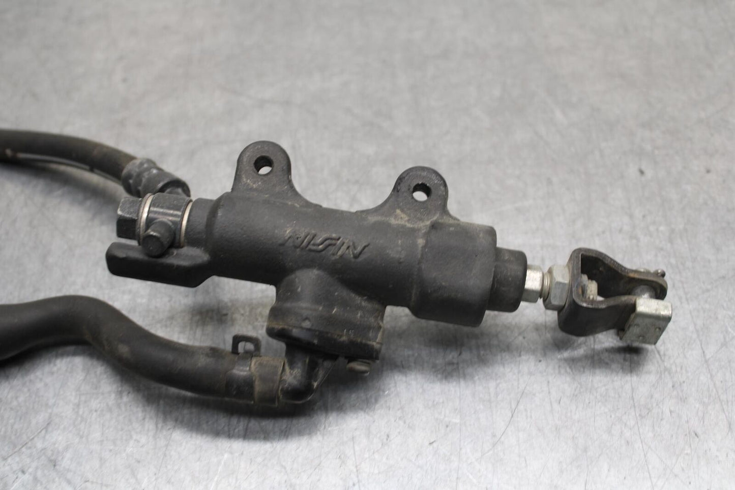 2008 Honda CBF1000 REAR BACK BRAKE MASTER CYLINDER W RESERVOIR BB641