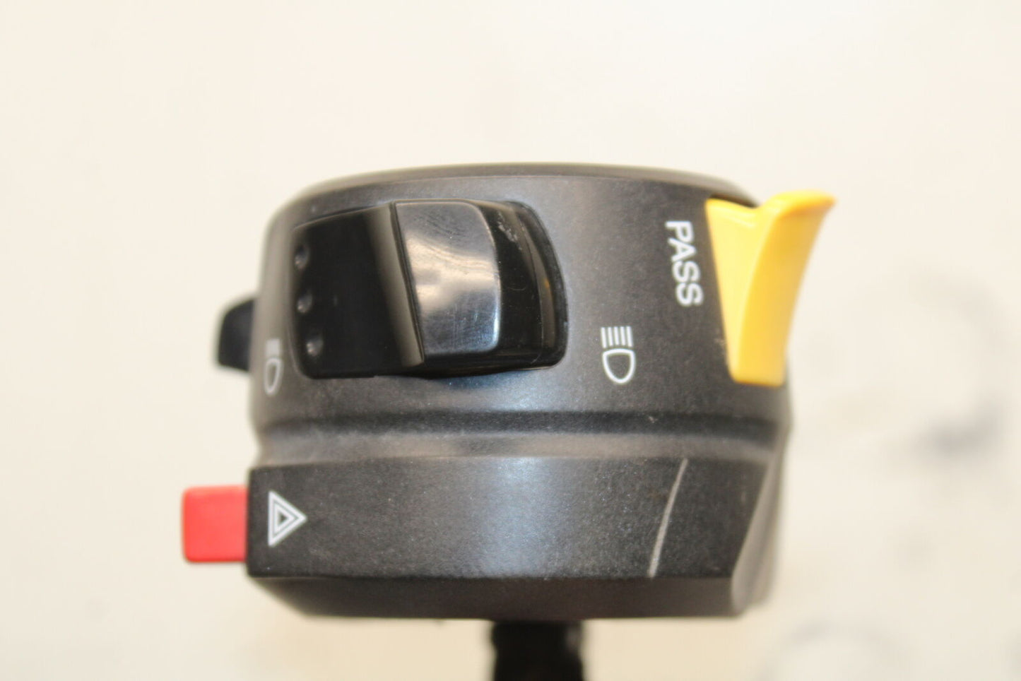 08-09 SUZUKI GSXR600 LEFT CLIP ON HANDLE HORN SIGNALS SWITCH SWITCHES BB728