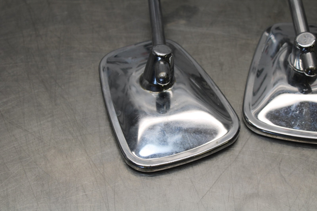 02 KAWASAKI VULCAN 800 VN800B CLASSIC REAR VIEW MIRROR SET PAIR MIRRORS BB862