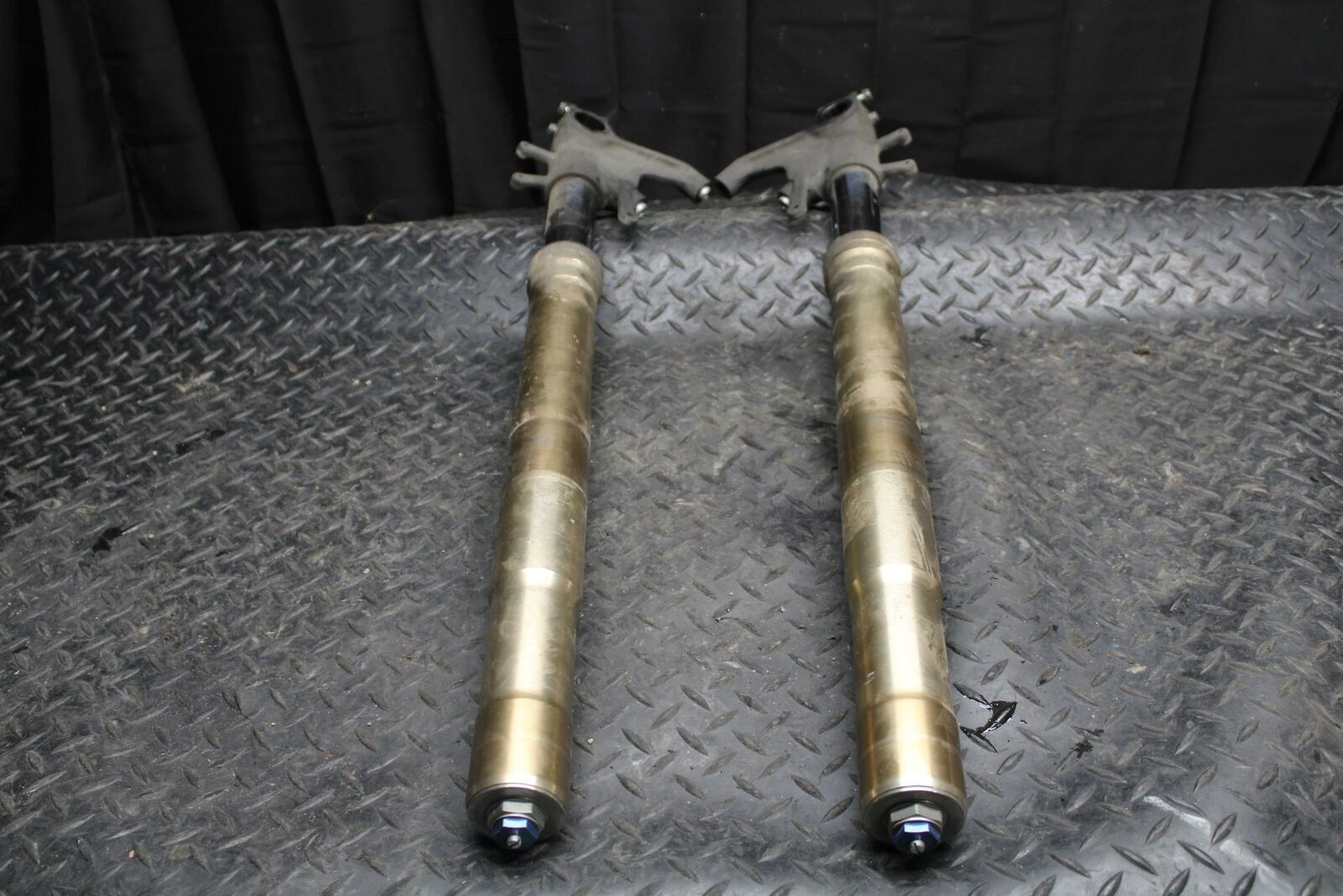 08-09 SUZUKI GSXR600 FRONT FORKS SHOCK SUSPENSION SET PAIR BB204