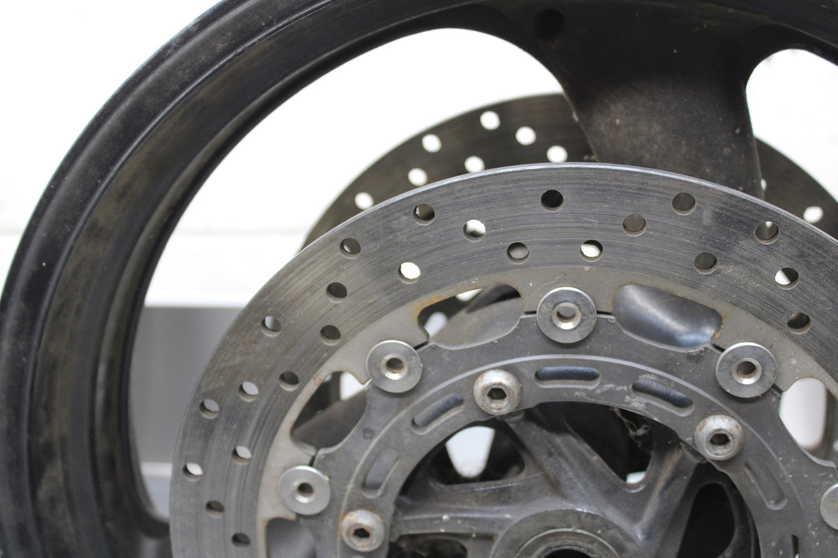 96-07 YAMAHA YZF600R FRONT WHEEL FRONT RIM & ROTORS BB746