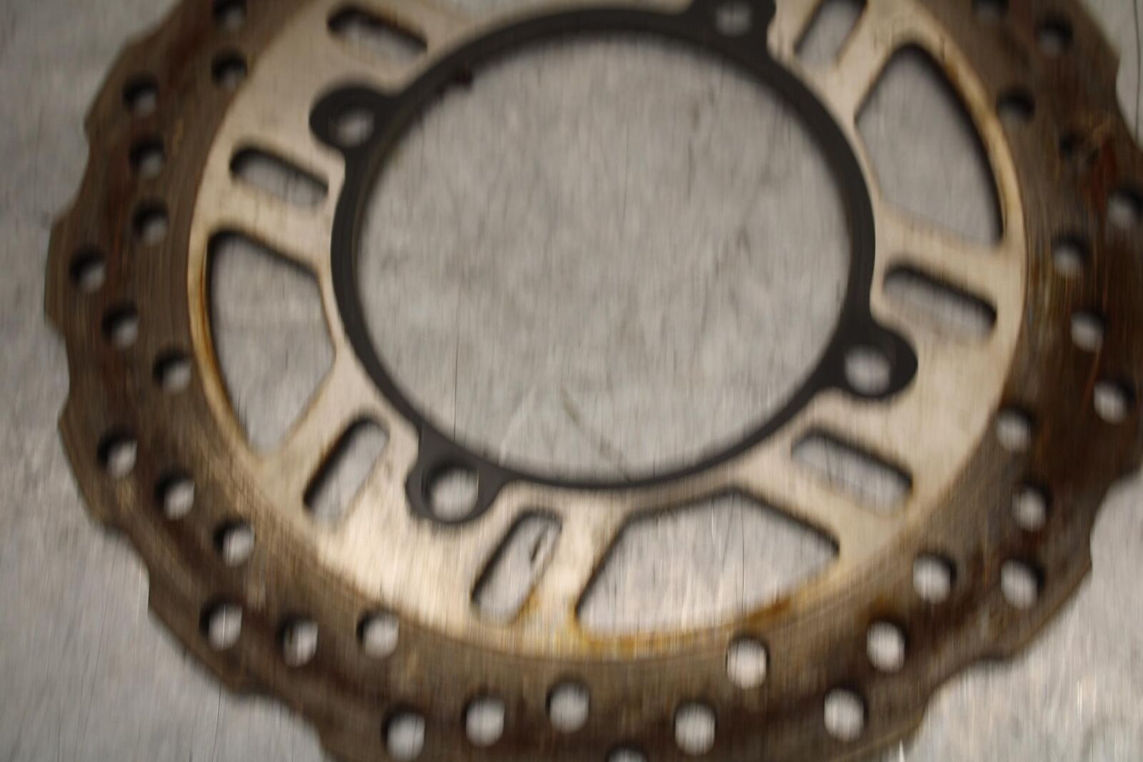 2012 Kawasaki Ninja ZX14R ZX1400E REAR ROTOR BACK BRAKE DISC WITH ABS RING BB60