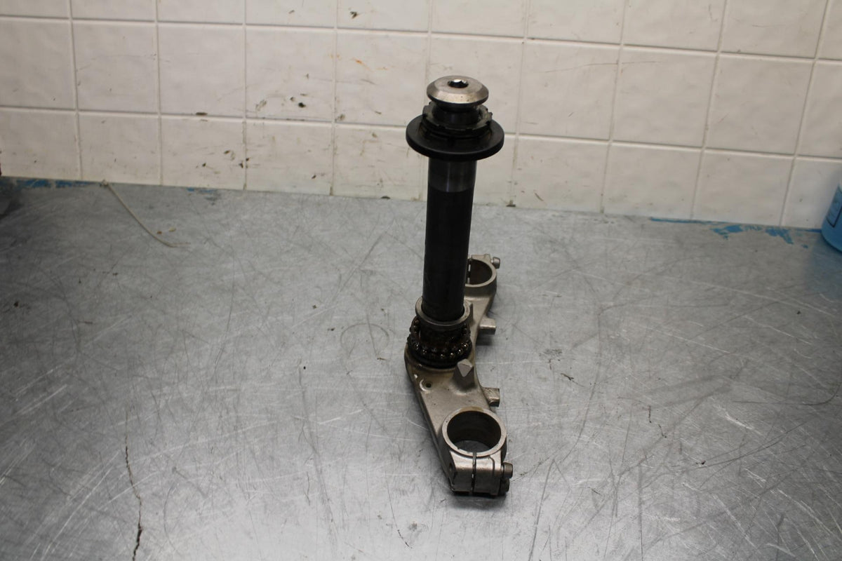 06-07 KAWASAKI NINJA 650R EX650A FRONT FORKS CLAMP LOWER TRIPLE TREE STEM BB446