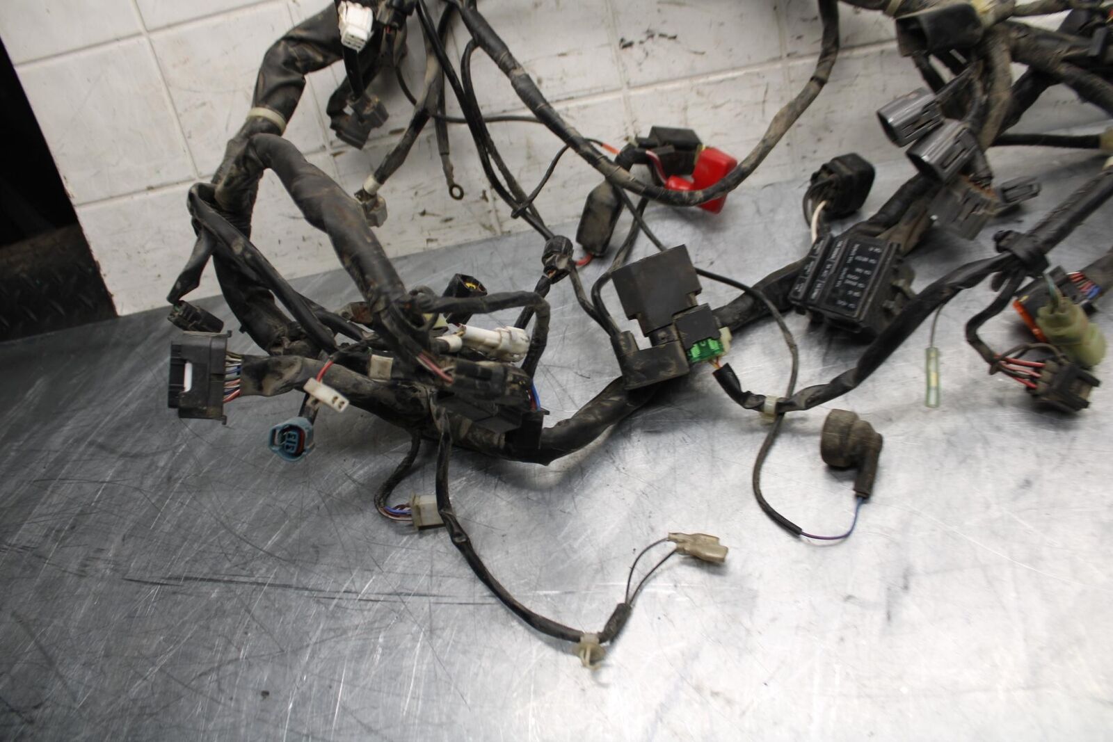 17 KAWASAKI VERSYS_X 300 MAIN ENGINE WIRING HARNESS MOTOR WIRE LOOM BB504