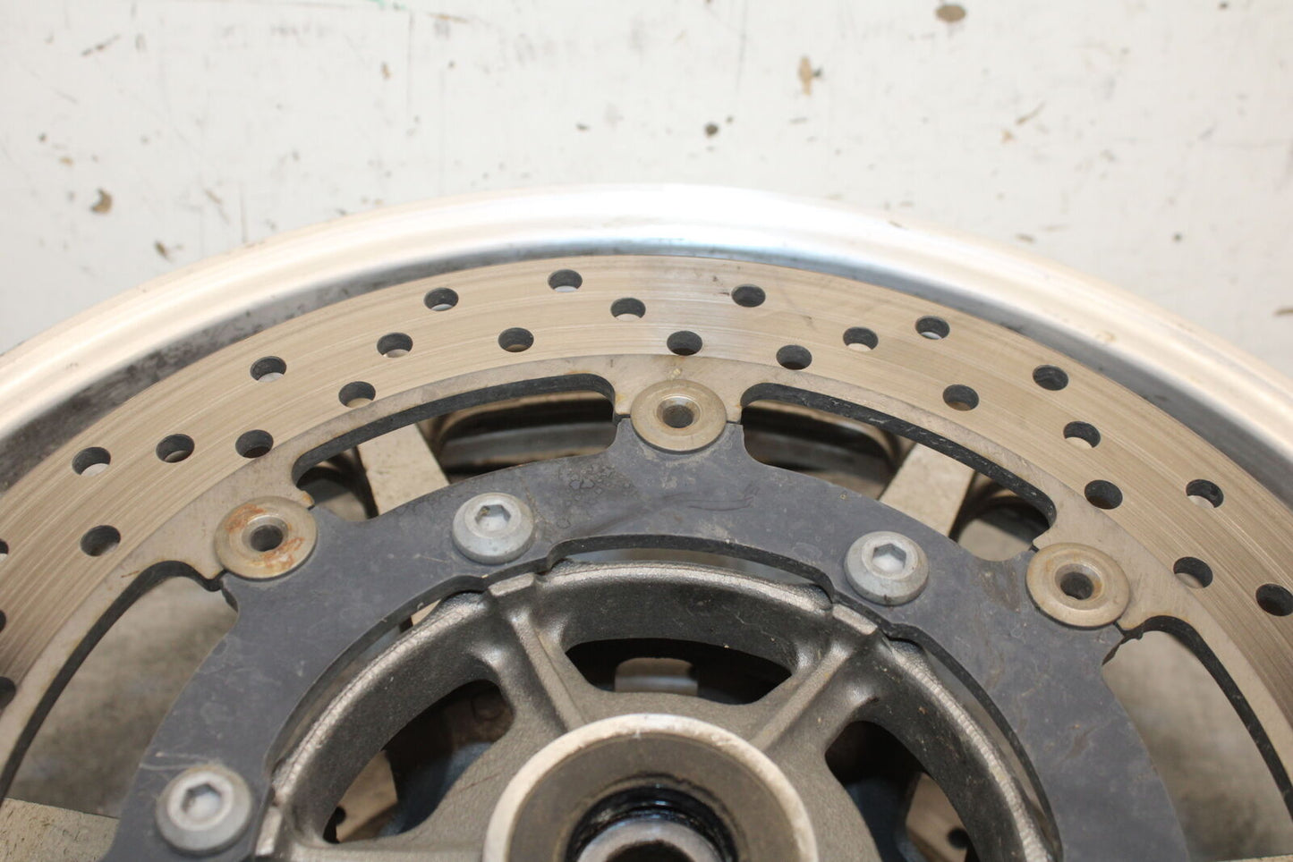 14-15 YAMAHA V STAR 1300 XVS1300CT TOURER FRONT WHEEL FRONT RIM BB722