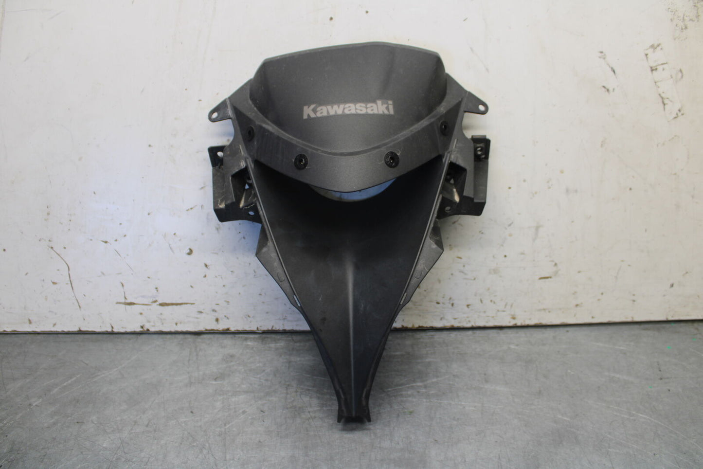 09-12 KAWASAKI NINJA ZX6R FRONT CENTER COWL FAIRING BB698