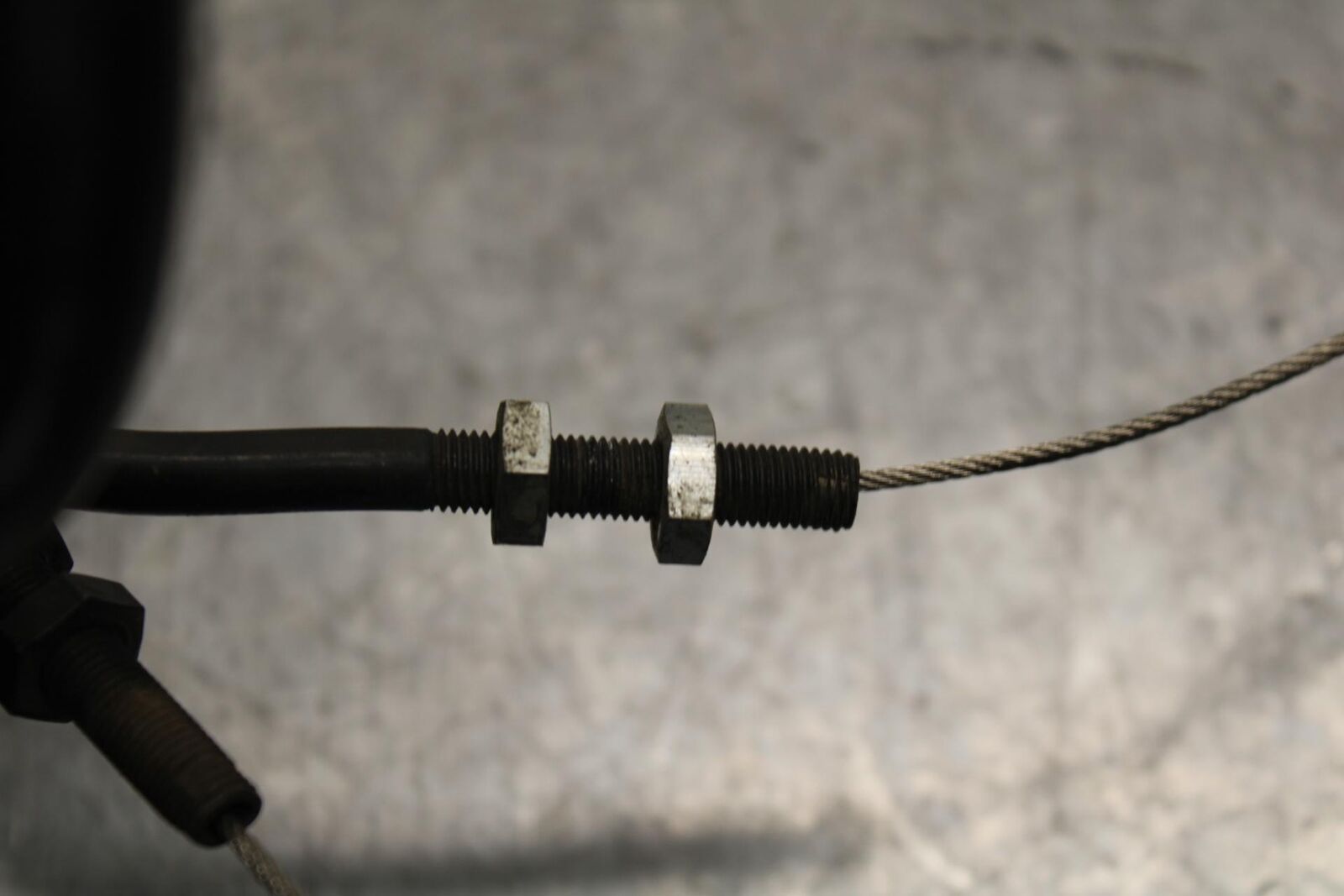 08-11 TRIUMPH SPEED TRIPLE RIGHT THROTTLE GRIP CABLE BB102