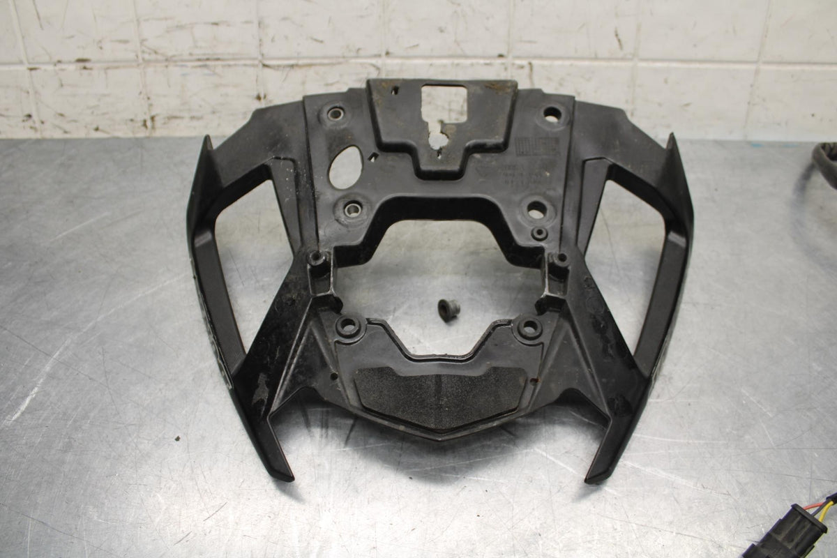 2008 Aprilia Shiver 750 SL750 PASSENGER REAR SEAT GRAB BAR HANDLE SET BB551