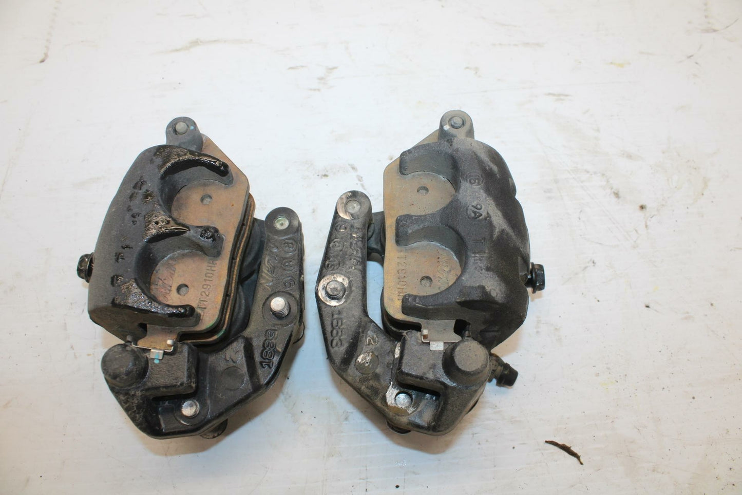 17-20 KAWASAKI NINJA 650 EX650 ABS RIGHT LEFT FRONT BRAKE CALIPER SET PAIR BB277