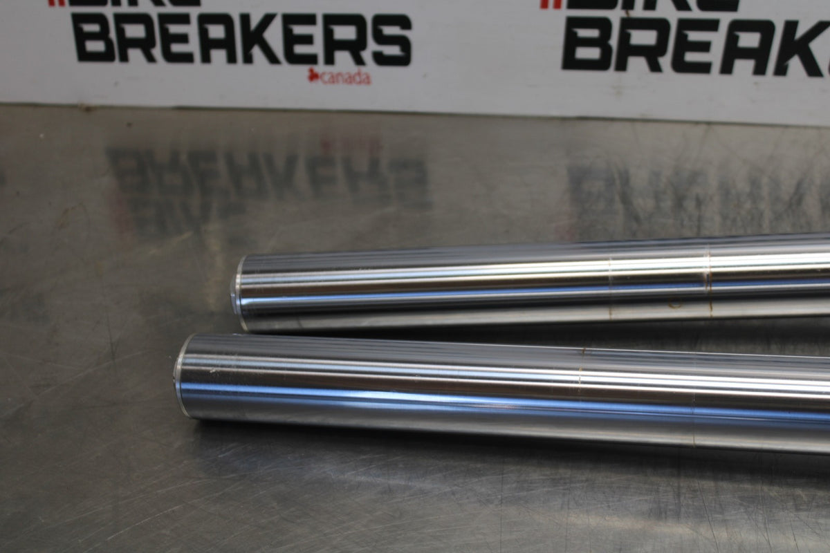 08 KAWASAKI VULCAN 1600 VN1600D NOMAD FRONT FORKS SHOCK SUSPENSION PAIR BB904