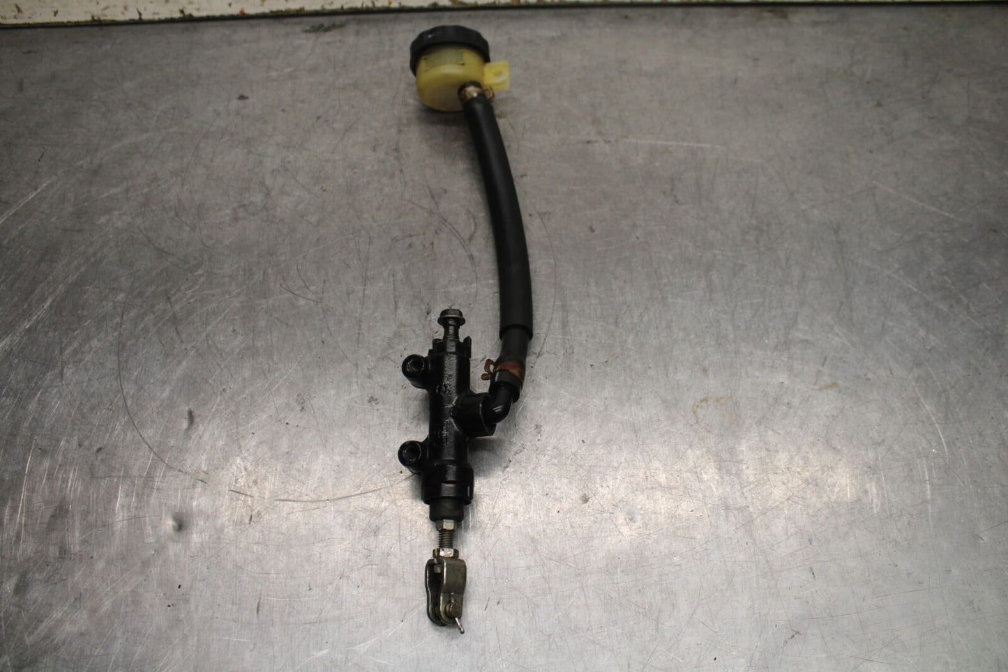 08-12 KAWASAKI NINJA 250R EX250J REAR BRAKE MASTER CYLINDER W RESERVOIR BB111 