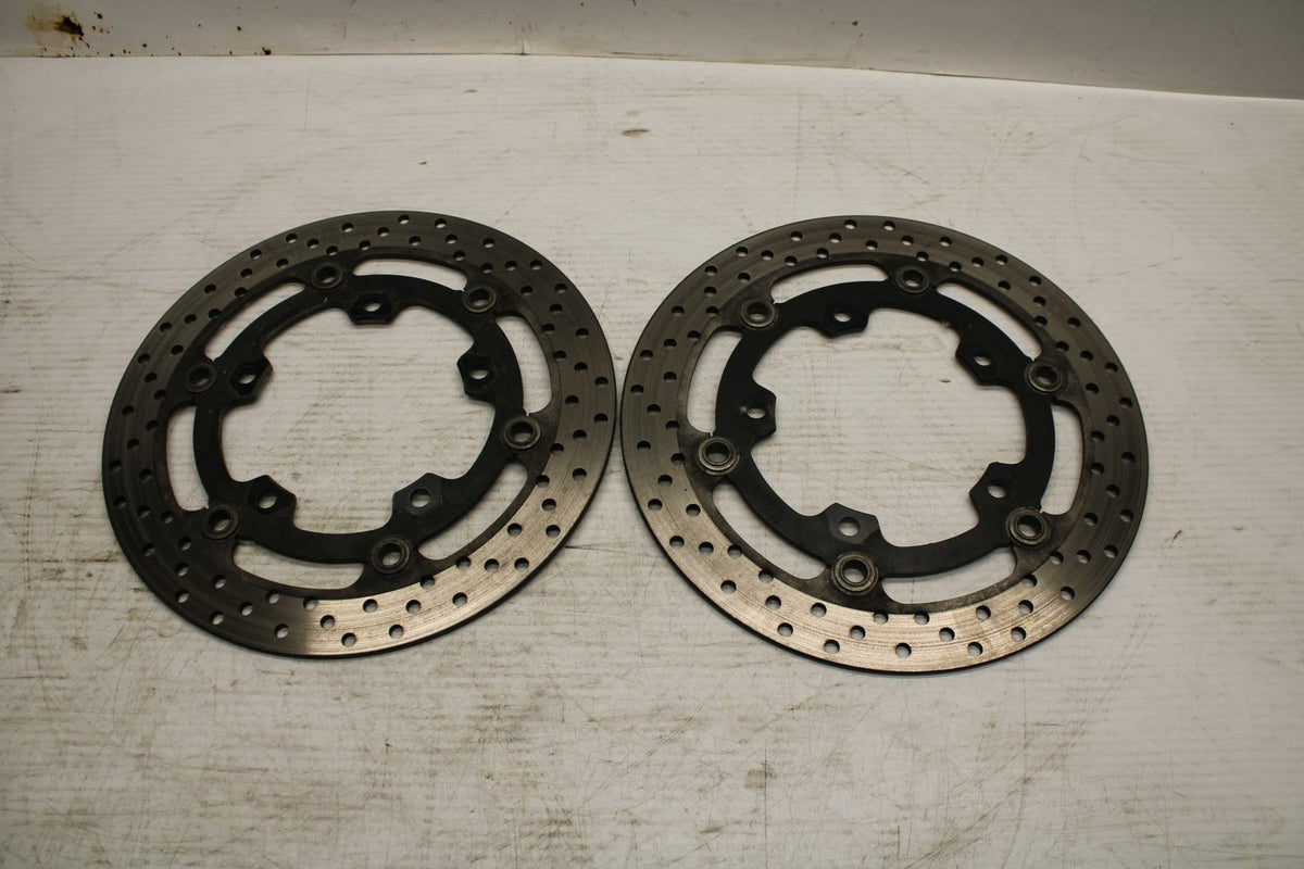 03-11 SUZUKI SV650A FRONT LEFT RIGHT BRAKE ROTORS DISCS BB290