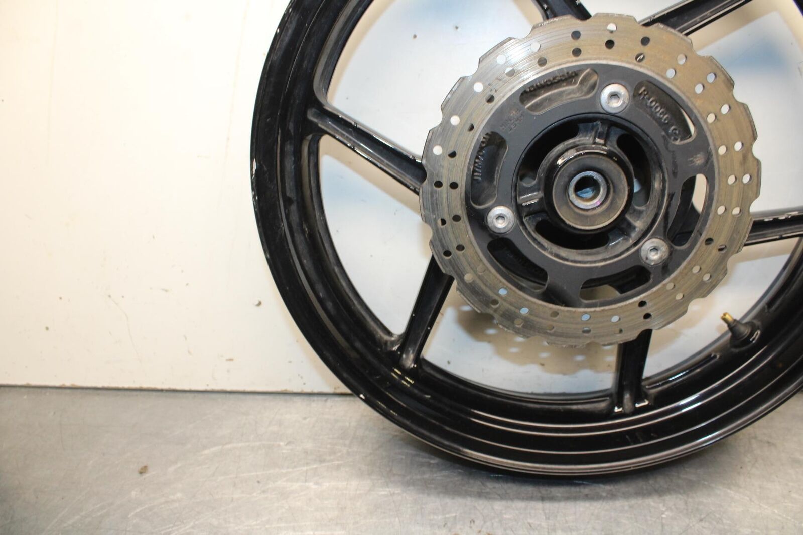 08-12 KAWASAKI NINJA 250R EX250J REAR ROTOR WHEEL RIM BRAKE DISC BB612