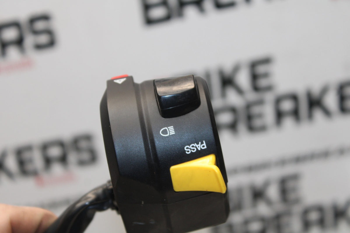 07 SUZUKI GSXR1000 LEFT CLIP ON HANDLE HORN SIGNALS SWITCH SWITCHES BB770