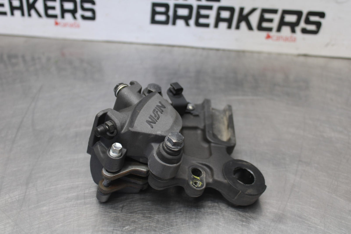 23 KAWASAKI NINJA 650 EX650 REAR BACK BRAKE CALIPER W MOUNT BRACKET BB920