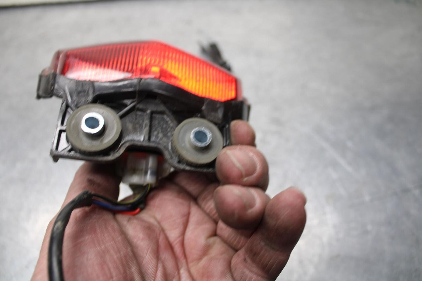 08-12 KAWASAKI NINJA 250R EX250J REAR TAIL TAILLIGHT BACK BRAKE LIGHT BB612