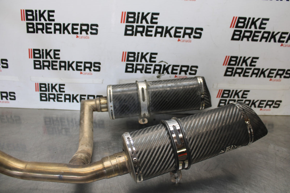 06-07 HONDA INTERCEPTOR 800 VFR800 EXHAUST MUFFLER SLIP ON CAN SILENCER BB917
