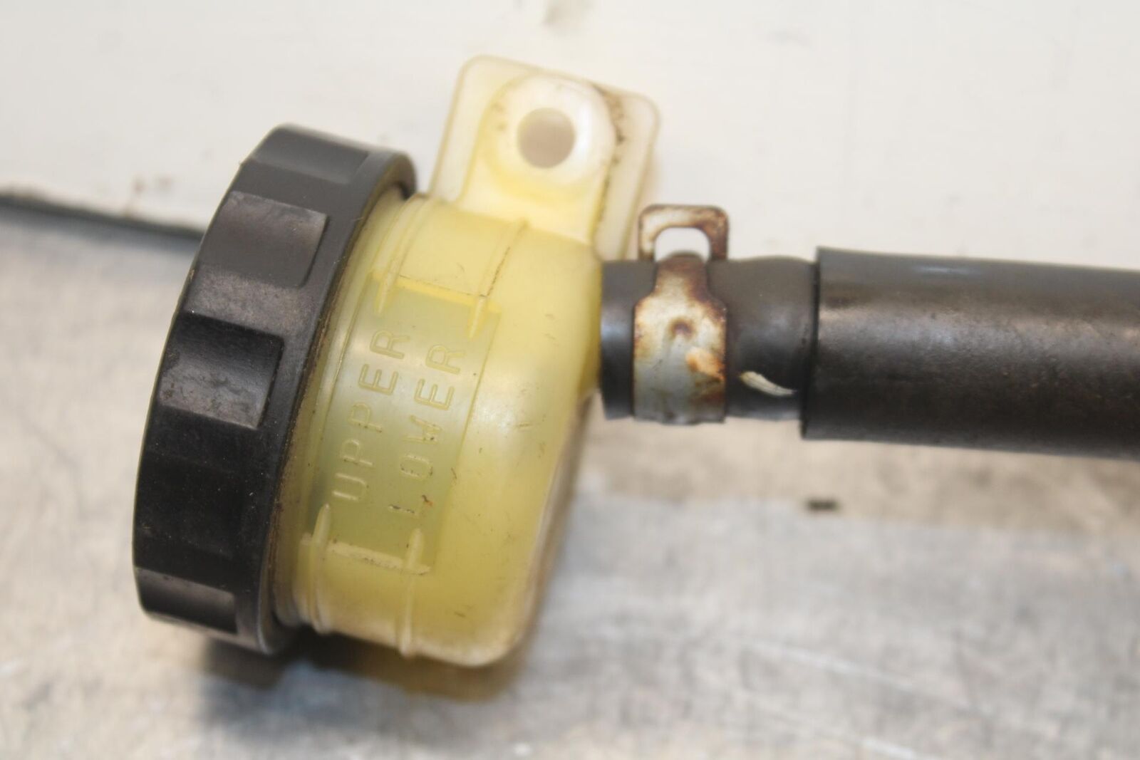 2009 Kawasaki Ninja EX250J REAR BACK BRAKE MASTER CYLINDER W RESERVOIR BB87