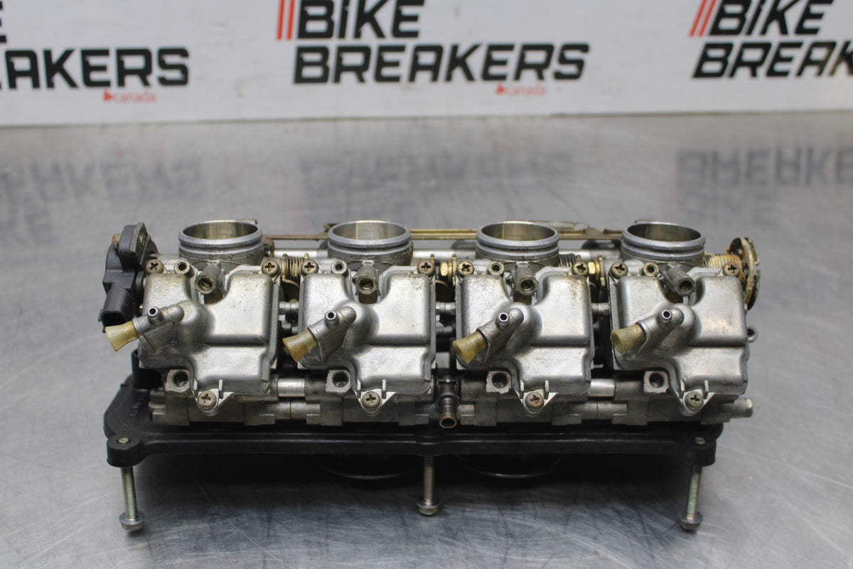 98 KAWASAKI NINJA ZX6 CARBS CARBURETORS BB870