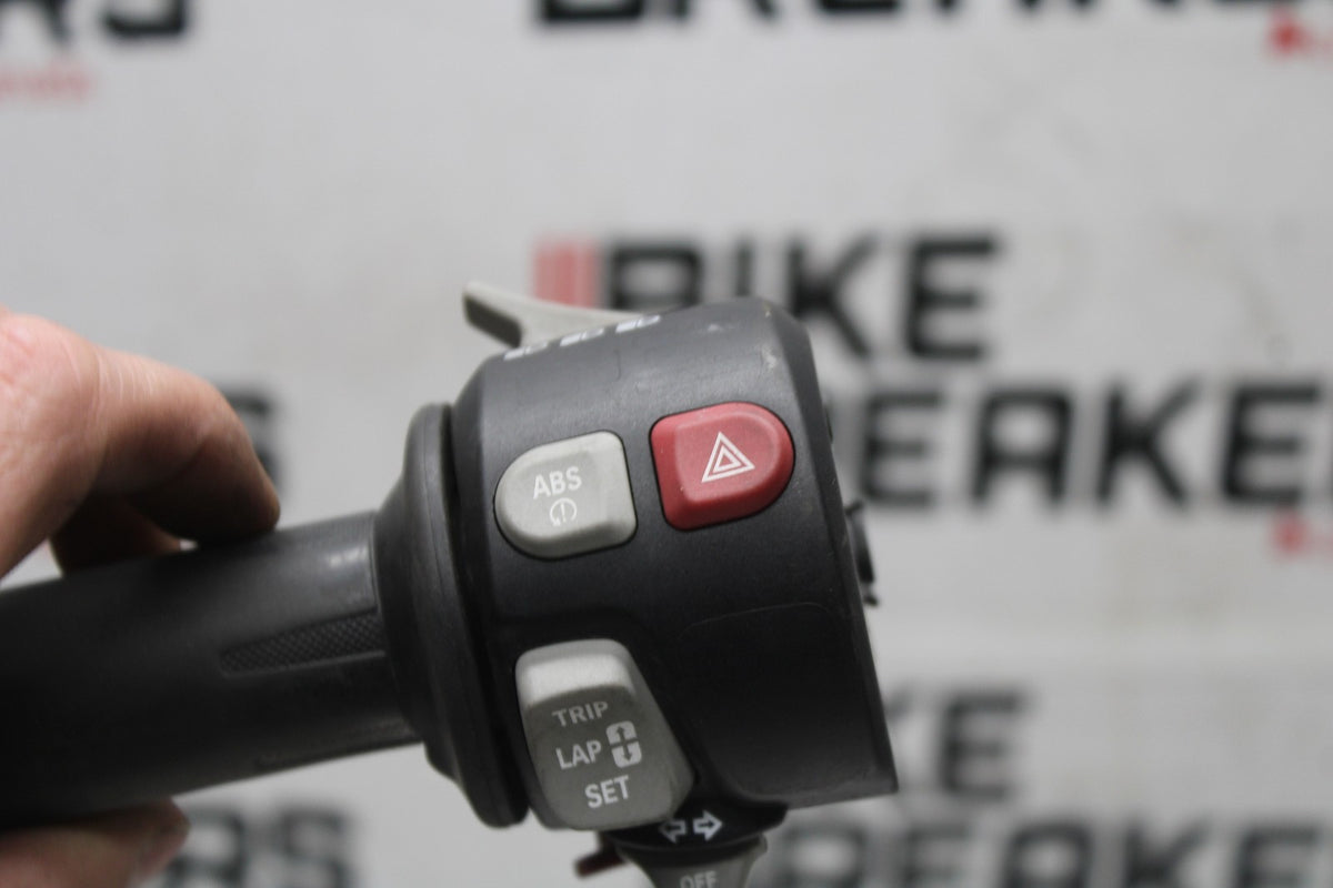10-11 BMW S1000RR LEFT CLIP ON HANDLE HORN SIGNALS SWITCH SWITCHES BB941