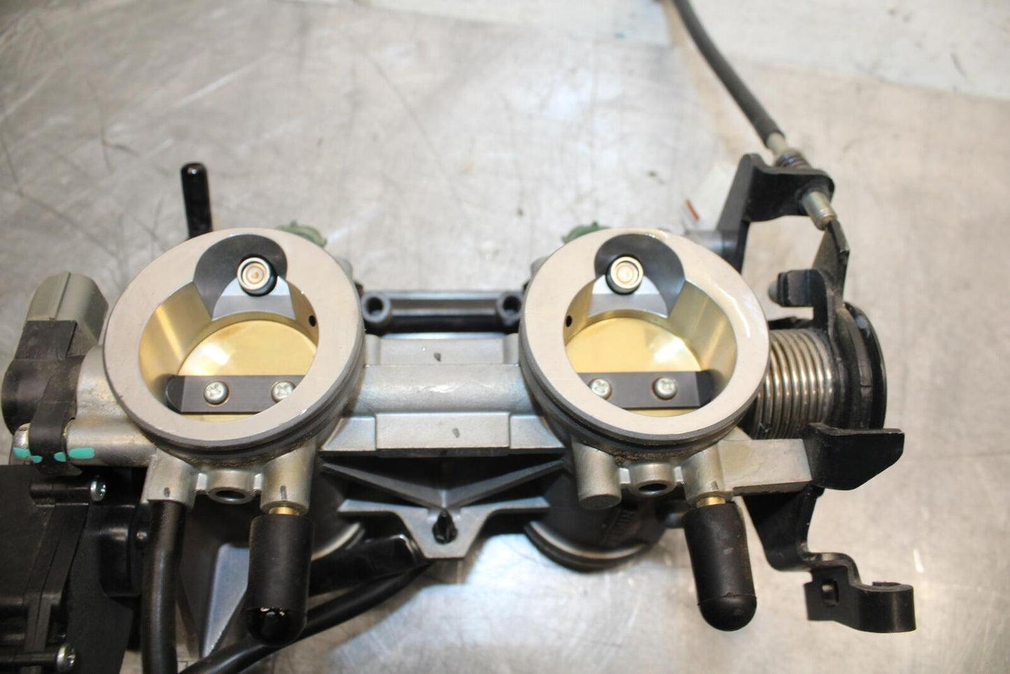 15-17 KAWASAKI EX 650 NINJA  EX 650 ABS FUEL INJECTORS / THROTTLE BODIES BB494