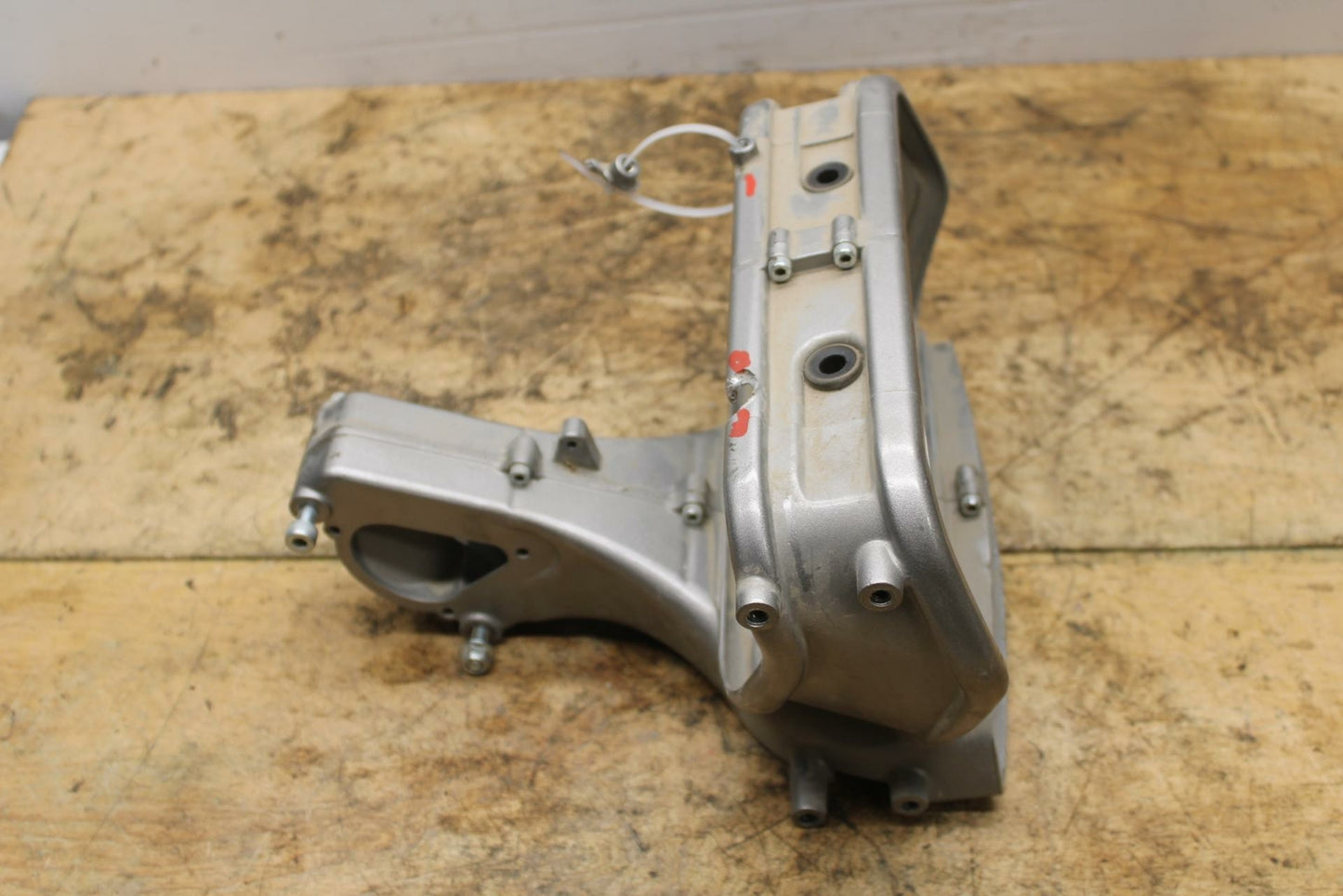 04-07 DUCATI ST3 UPPER FAIRING MIRROR GAUGES STAY BRACKET BB347