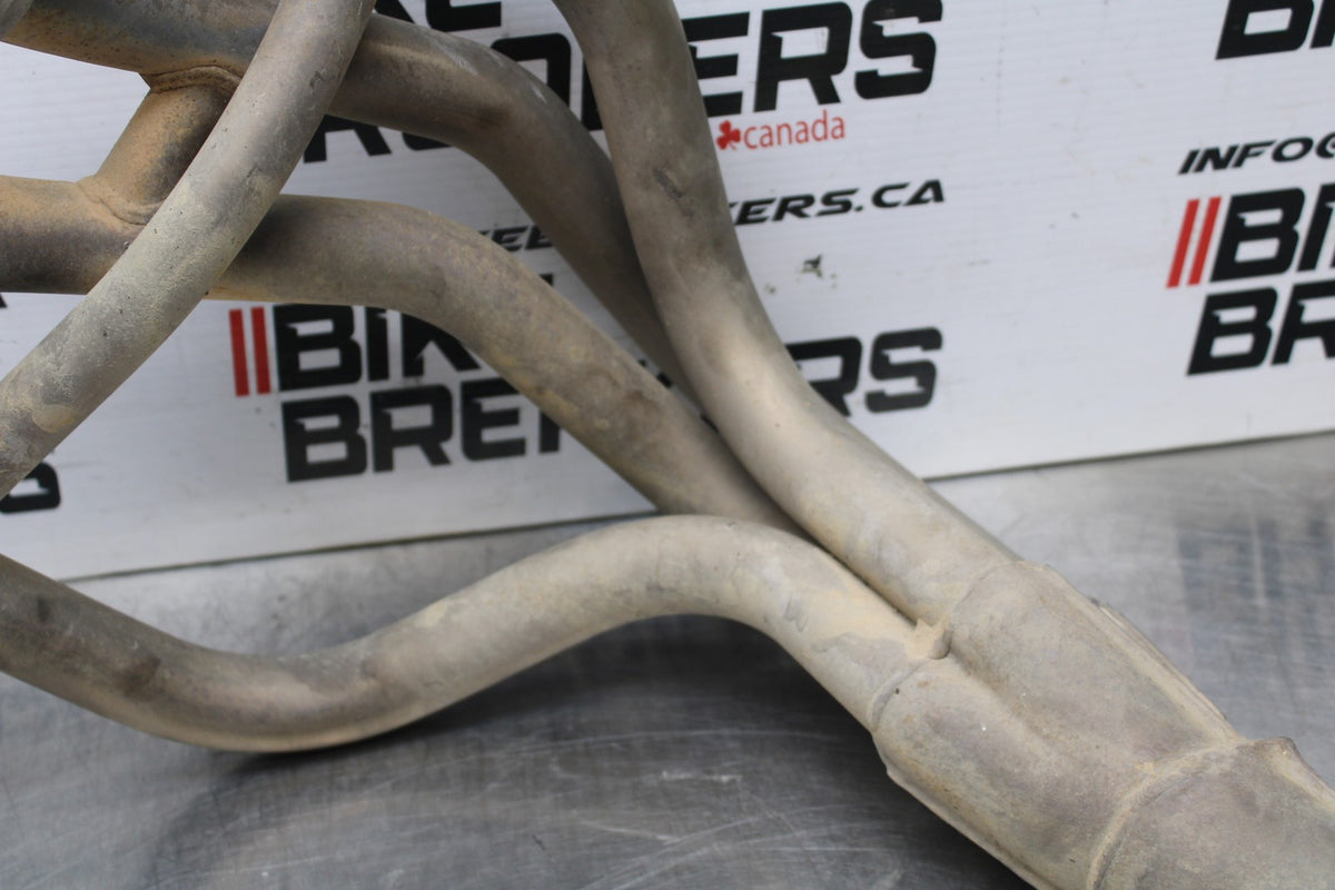 06 KAWASAKI Z750 EXHAUST HEADER PIPES MANIFOLD BB837