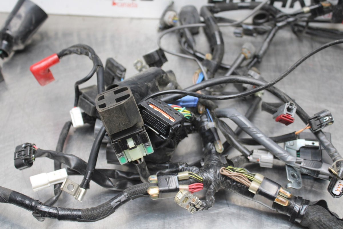 24 KAWASAKI NINJA 500 ABS MAIN ENGINE WIRING HARNESS MOTOR WIRE LOOM BB818