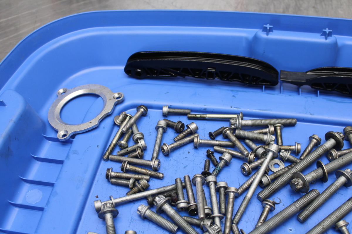 10-11 BMW S1000RR ENGINE MOUNTING BOLTS HARDWARE MOTOR SCREWS BB168