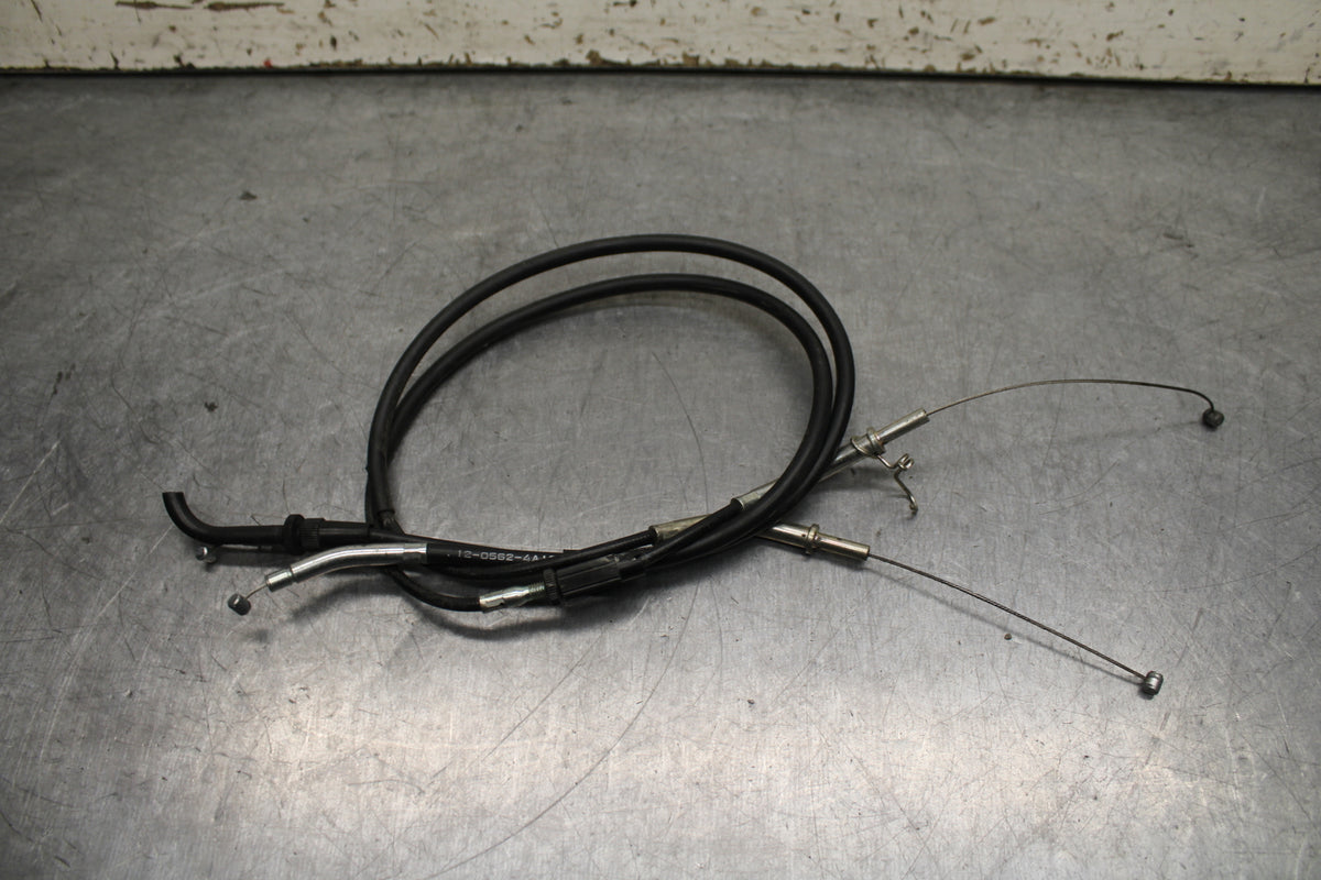 14-15 KAWASAKI NINJA 650 EX650F ABS THROTTLE CABLES LINES BB741