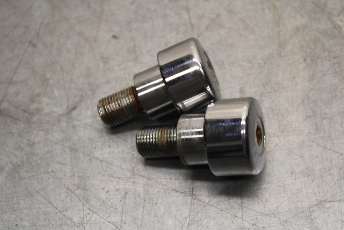 2005 Yamaha Road Star XV1700AM Midnight HANDLEBAR END CAPS WEIGHTS  BB571