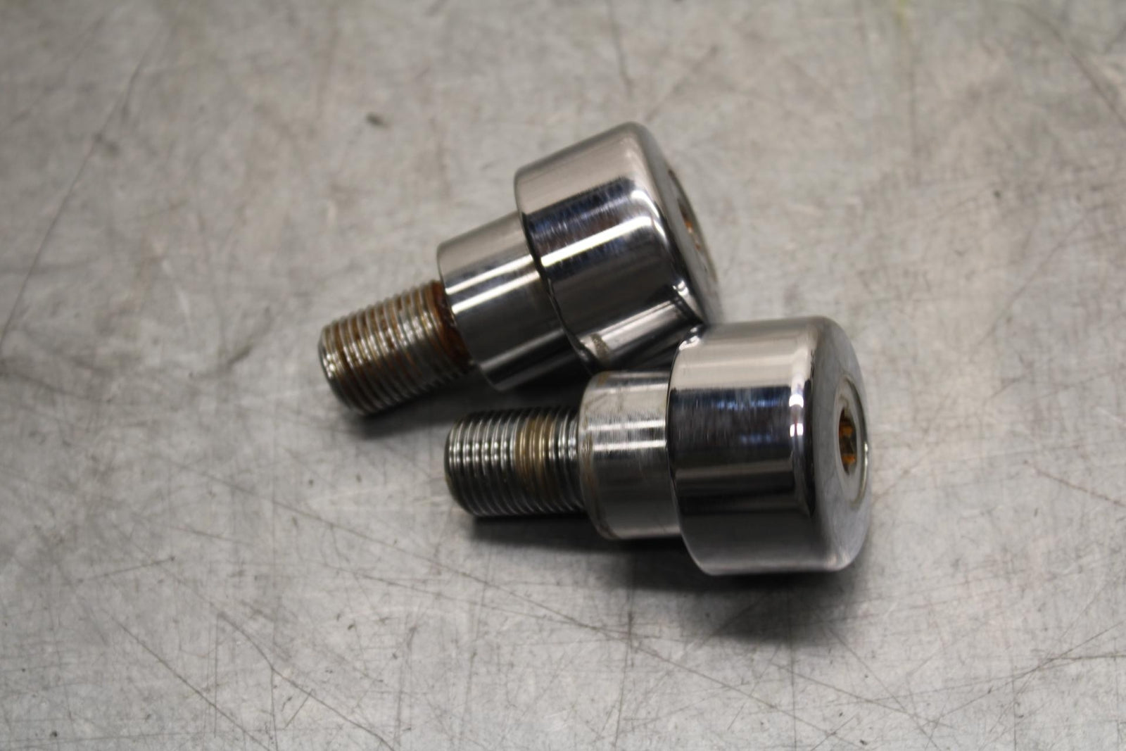 2005 Yamaha Road Star XV1700AM Midnight HANDLEBAR END CAPS WEIGHTS  BB571