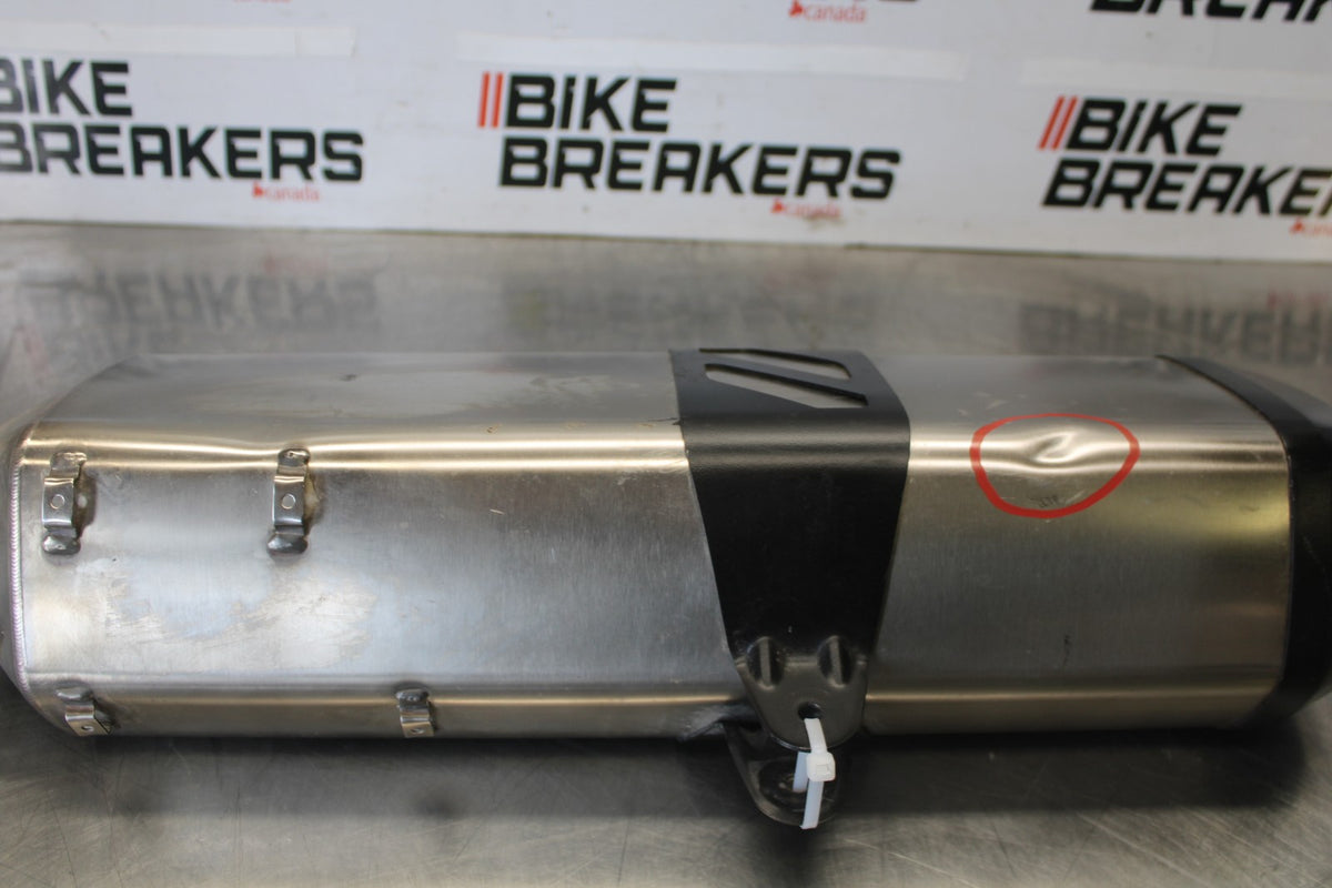14-16 KTM 1190 ADVENTURE R EXHAUST PIPE MUFFLER SLIP ON CAN SILENCER BB00