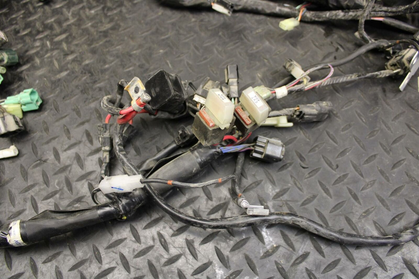 07 SUZUKI BURGMAN 650 MAIN ENGINE WIRING HARNESS MOTOR WIRE LOOM  BB183