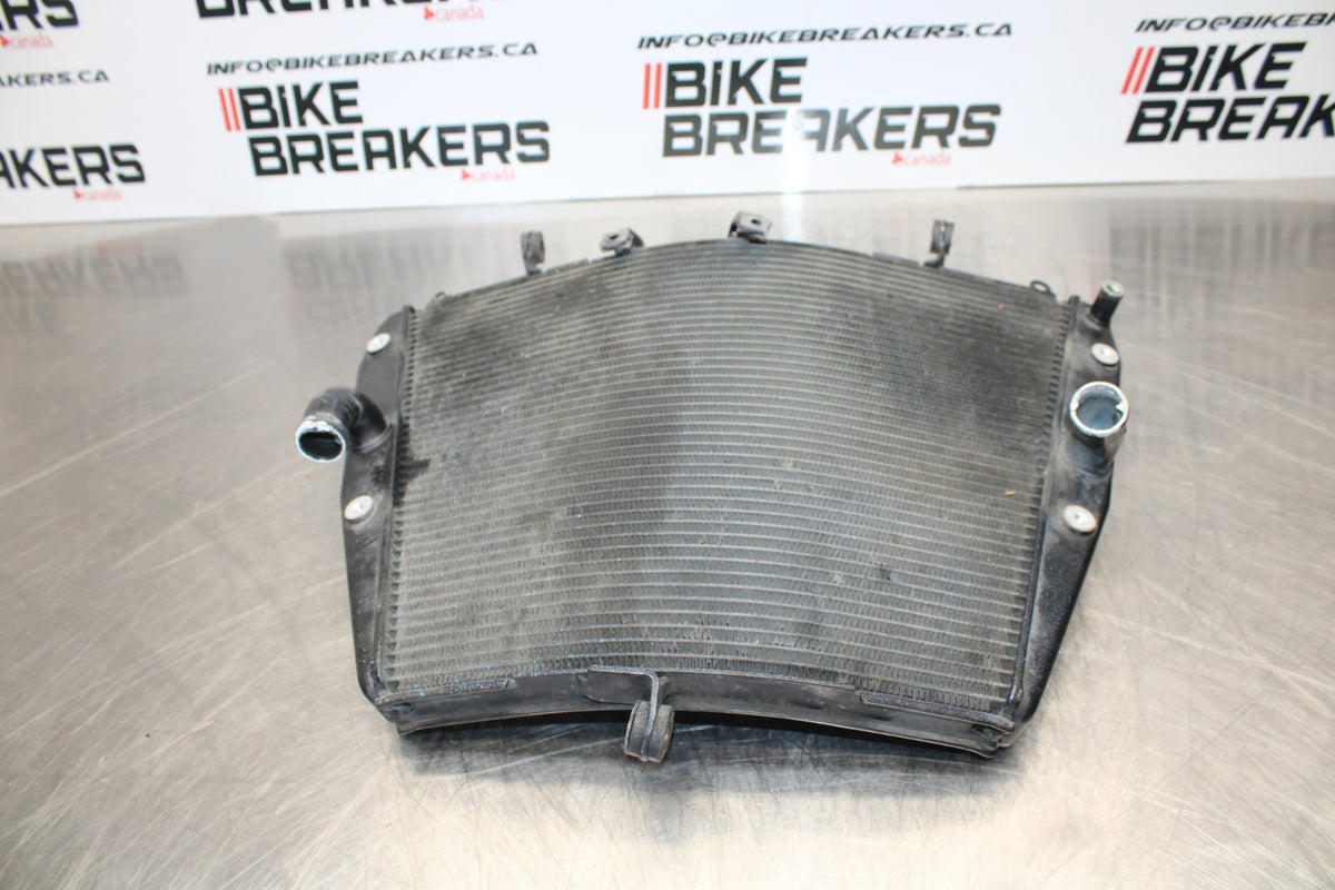 12-16 HONDA CBR1000RR ENGINE RADIATOR MOTOR COOLER COOLING RADIATER BB157