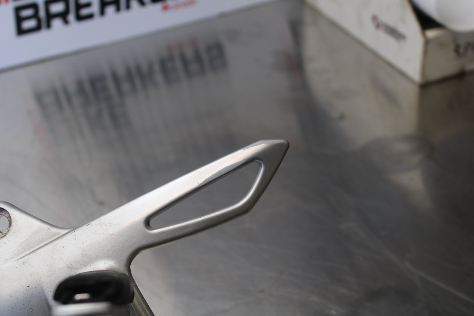 06-12 BMW F800ST LEFT REARSET REAR SET FOOT PEG W SHIFTER BB144