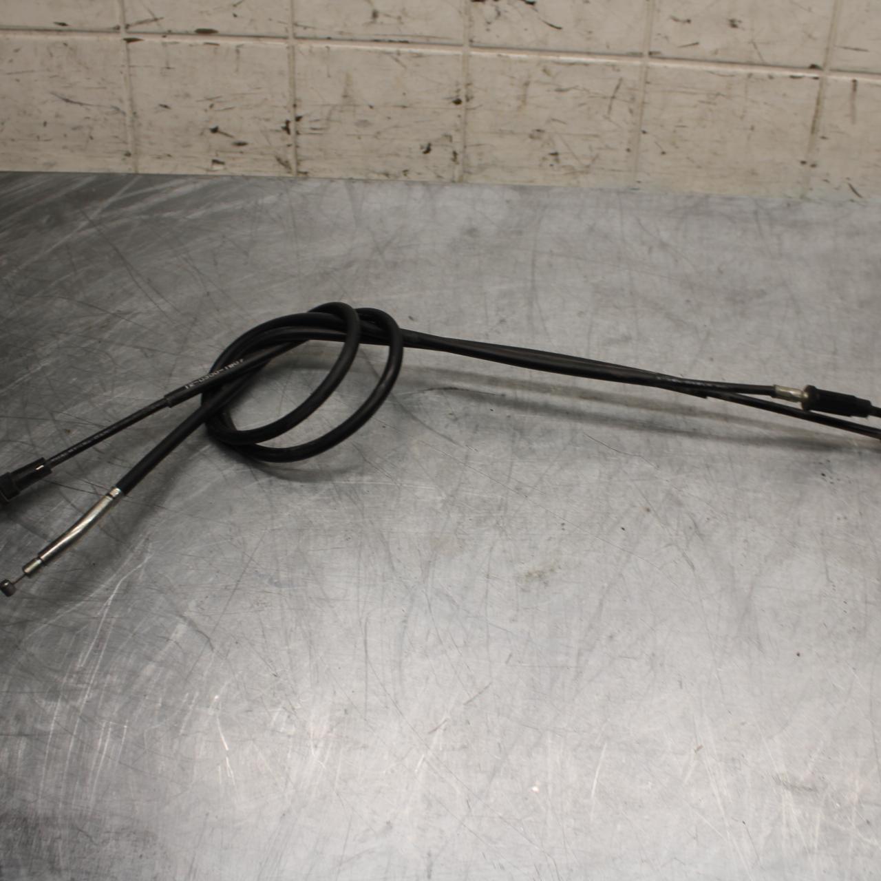 11-14 KAWASAKI VERSYS 650 LE 650C THROTTLE CABLES LINES BB498